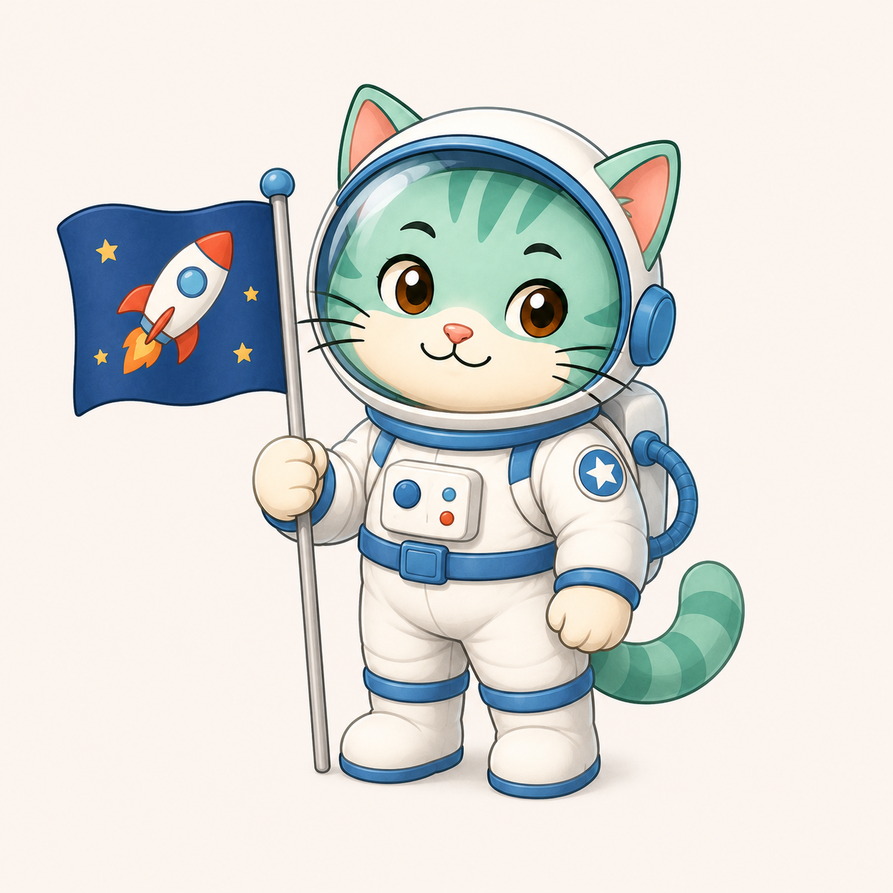 Nova Michi astronauta menta